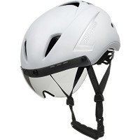 Base Camp Bike Helmet with Visor Adult Bike Helmets with Detachable Shield Visor Goggles Cycling Bicycle Helmet for Men Women - B07F6HJJ2G